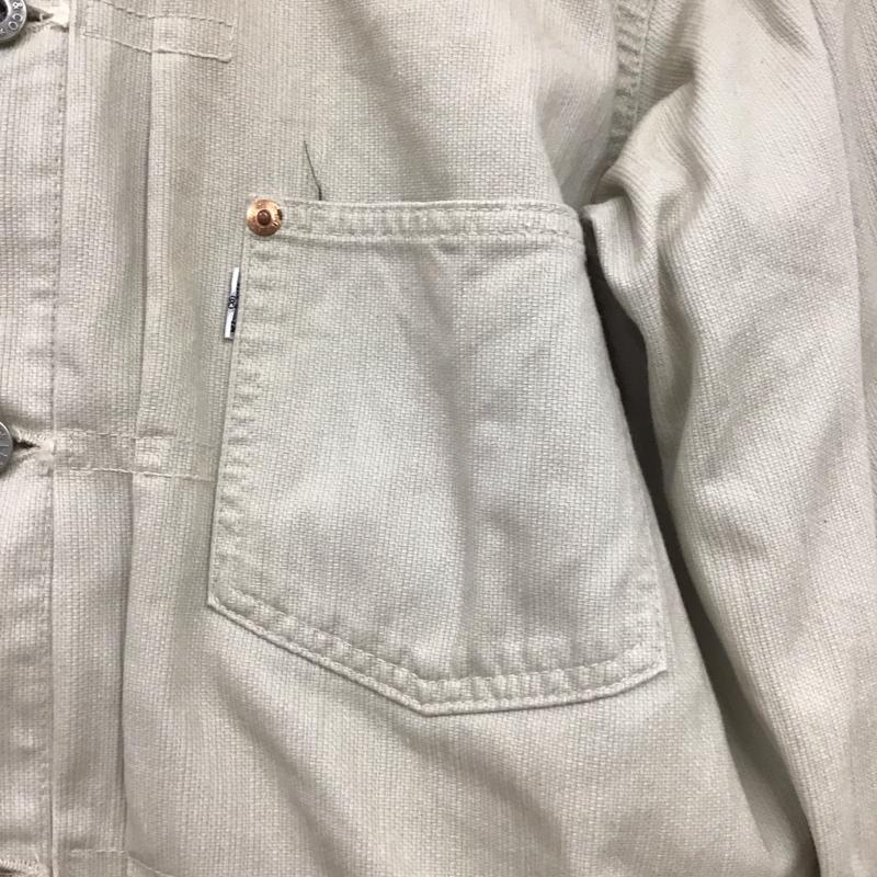 リーバイストラウスアンドコー Levi Strauss & co. ジャケット、上着 ジャンパー、ブルゾン カジュアルジャケット アウター カラージャケット 1st 94年 日本製 71506 40 ロゴ、文字 ベージュ / ベージュ /  メンズ USED 古着 中古 10148750