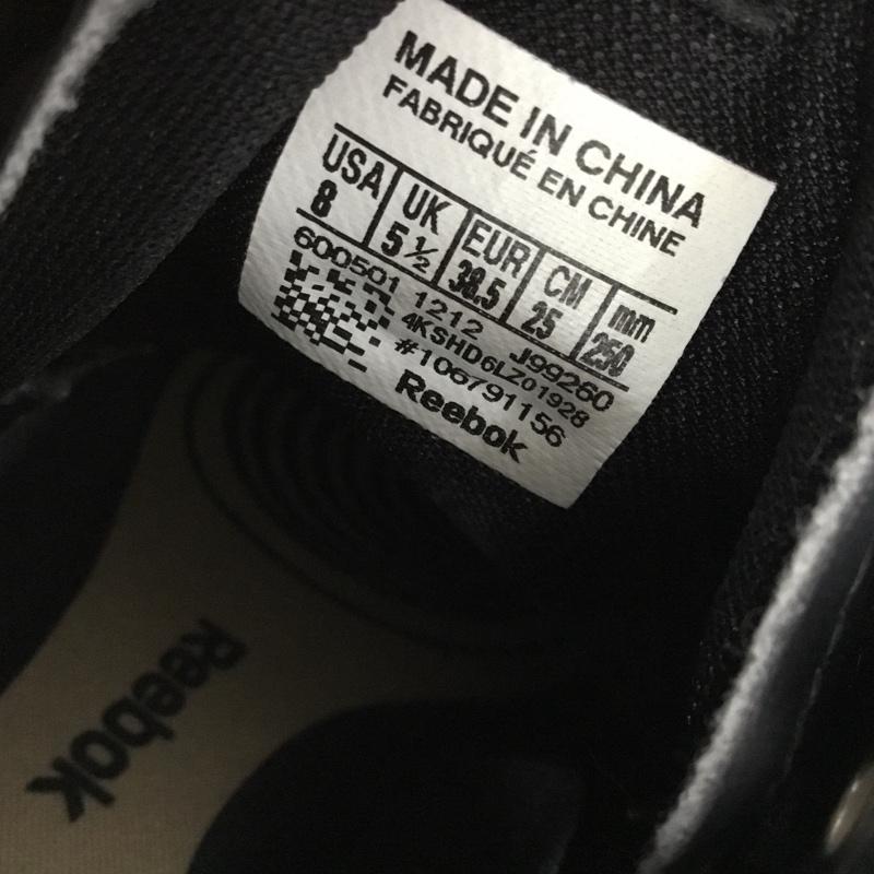 リーボック Reebok スニーカー スニーカー J99260 EASY TONE イージートーン 25cm 25.0cm ロゴ、文字 黒 / ブラック /  レディース USED 古着 中古 10148756