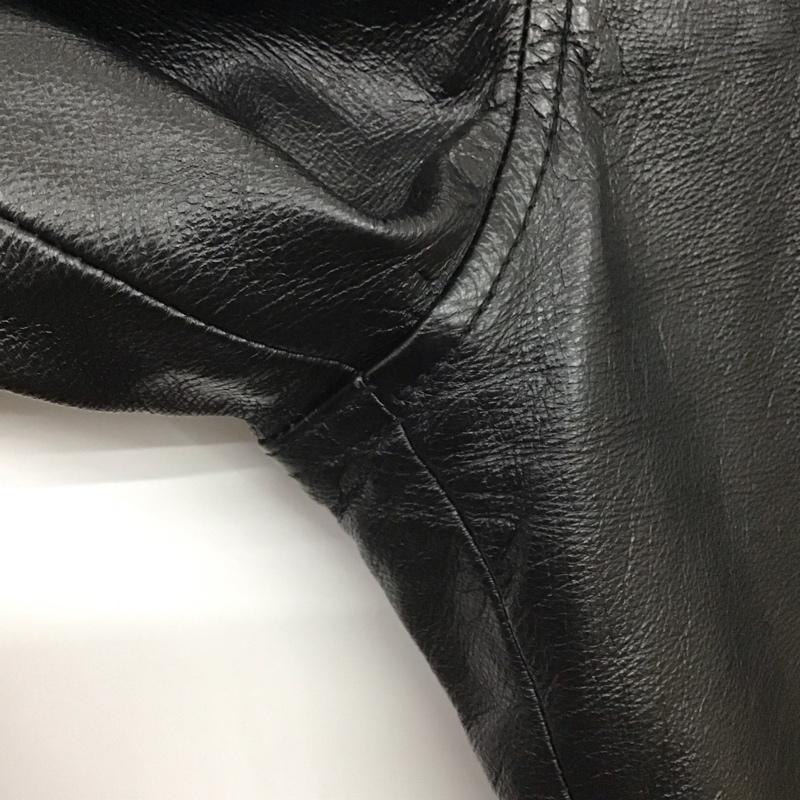 ポールスミス Paul Smith パンツ ワークパンツ、ペインターパンツ レザーパンツ スリムパンツ カウレザー S 無地 黒 / ブラック /  メンズ USED 古着 中古 10148760