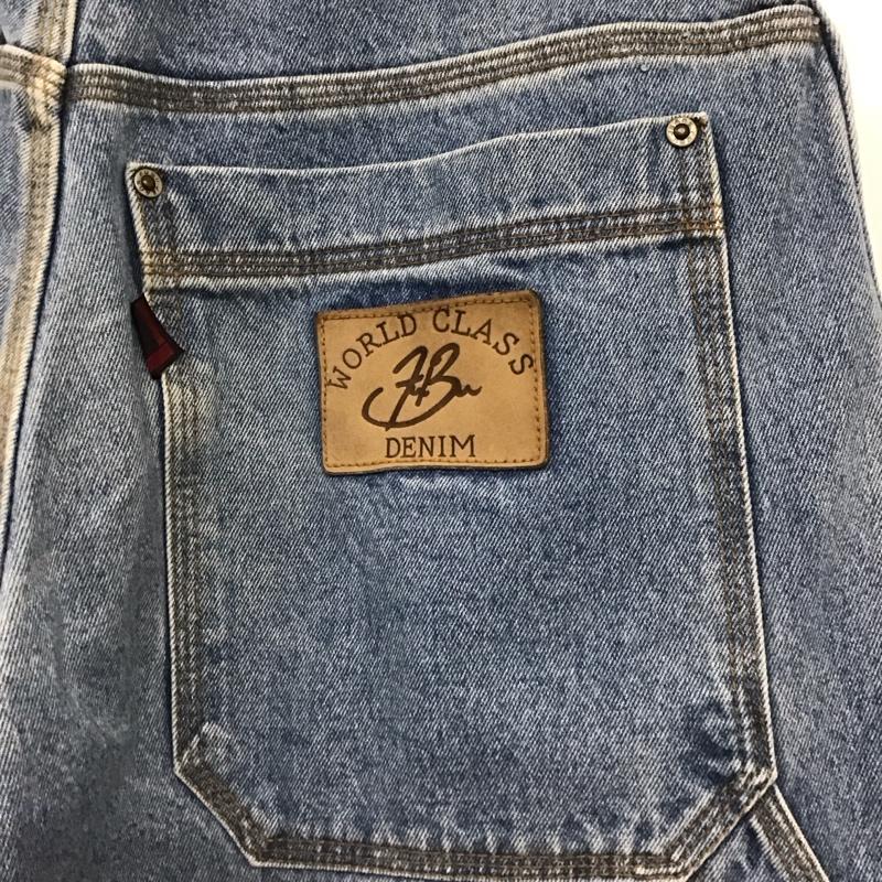 フブ FUBU パンツ デニム、ジーンズ デニムパンツ ワイドパンツ カジュアルパンツ 34インチ ロゴ、文字 インディゴ / インディゴ /  メンズ USED 古着 中古 10148765