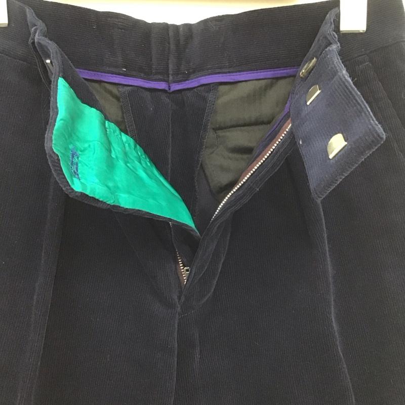 ポールスミス Paul Smith パンツ ワークパンツ、ペインターパンツ コーデュロイパンツ スリムパンツ カジュアルパンツ ストレッチパンツ S 無地 紺 / ネイビー /  メンズ USED 古着 中古 10148769