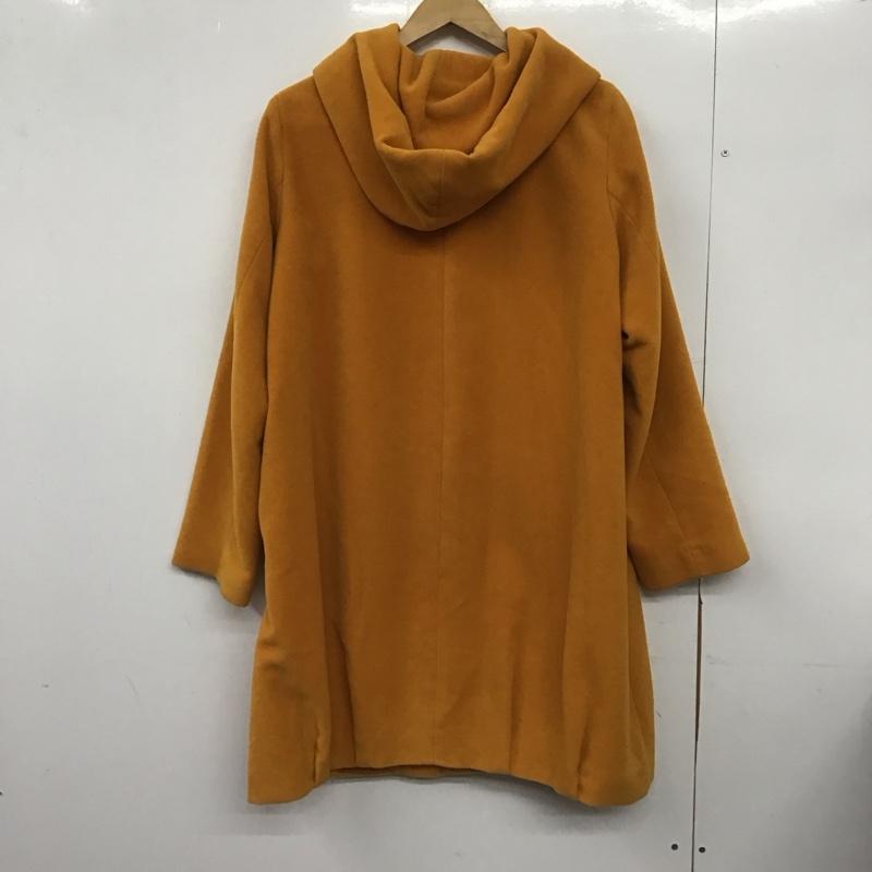 ニコアンド niko and... コート コート一般 M 無地 黄 / イエロー /  レディース USED 古着 中古 10148774