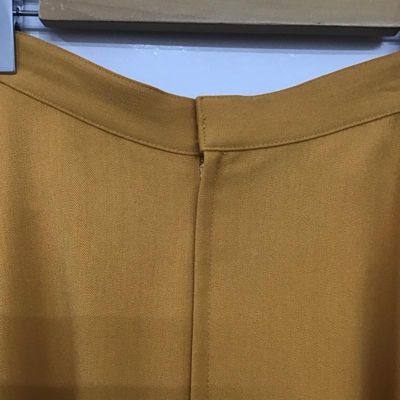 マウジー MOUSSY スカート ロングスカート 010BSA30-1300 TR CIRCULAR サーキュラーフレアマキシスカート 0 無地 黄 / イエロー /  レディース USED 古着 中古 10148776