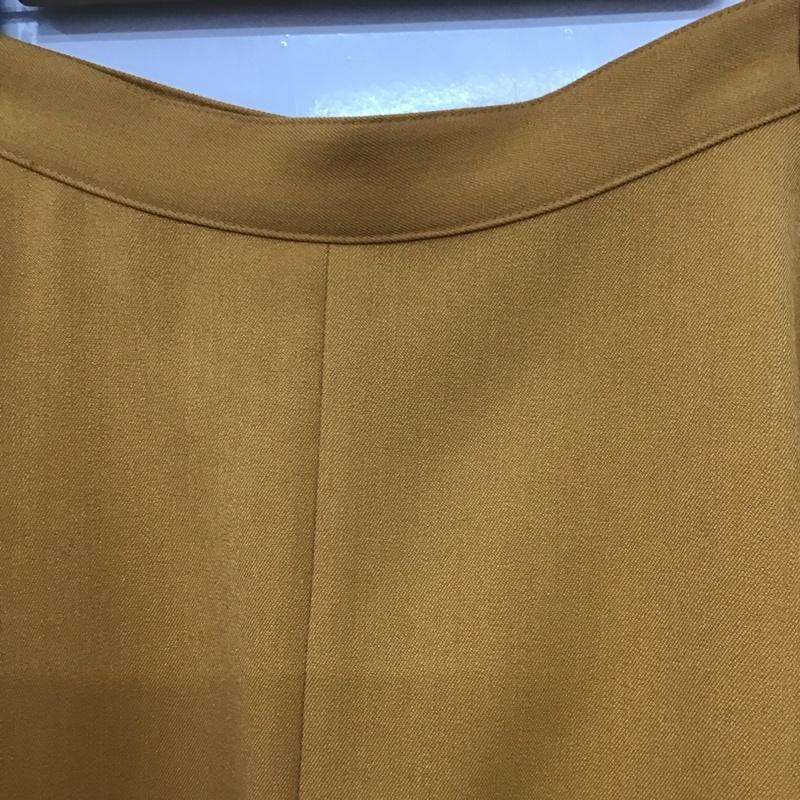 マウジー MOUSSY スカート ロングスカート 010BSA30-1300 TR CIRCULAR サーキュラーフレアマキシスカート 0 無地 黄 / イエロー /  レディース USED 古着 中古 10148776