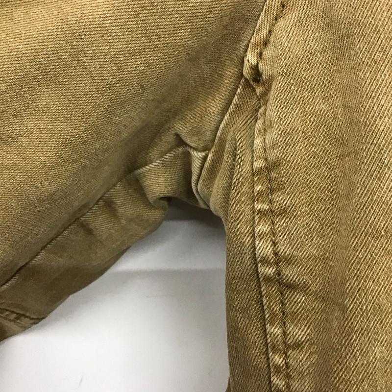 リーバイス Levi s ジャケット、上着 ジャンパー、ブルゾン ジップアップジャケット アウター スタンドカラージャケット L ロゴ、文字 茶 / ブラウン /  メンズ USED 古着 中古 10148782
