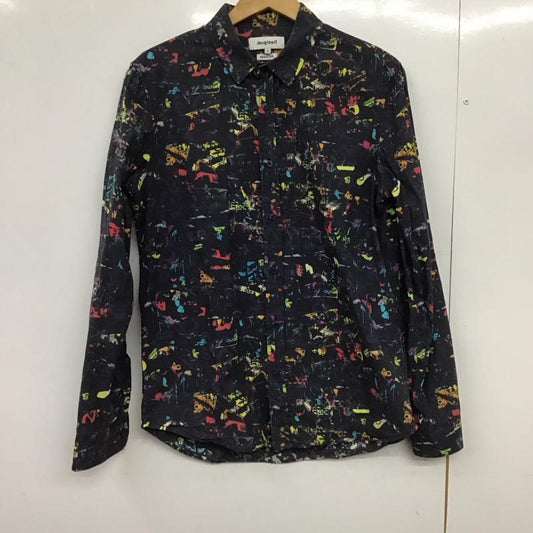 デシグアル Desigual シャツ、ブラウス 長袖 長袖シャツ チェックシャツ カラーシャツ S プリント マルチカラー / マルチカラー /  メンズ USED 古着 中古 10148788