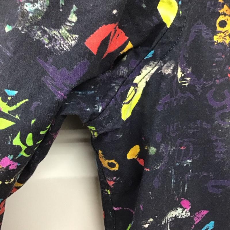 デシグアル Desigual シャツ、ブラウス 長袖 長袖シャツ チェックシャツ カラーシャツ S プリント マルチカラー / マルチカラー /  メンズ USED 古着 中古 10148788