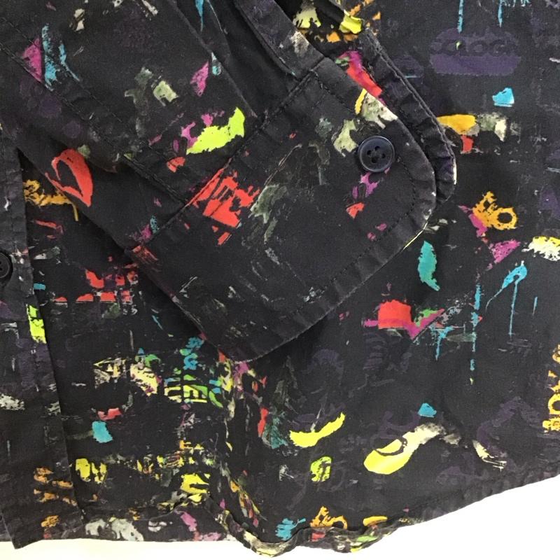 デシグアル Desigual シャツ、ブラウス 長袖 長袖シャツ チェックシャツ カラーシャツ S プリント マルチカラー / マルチカラー /  メンズ USED 古着 中古 10148788
