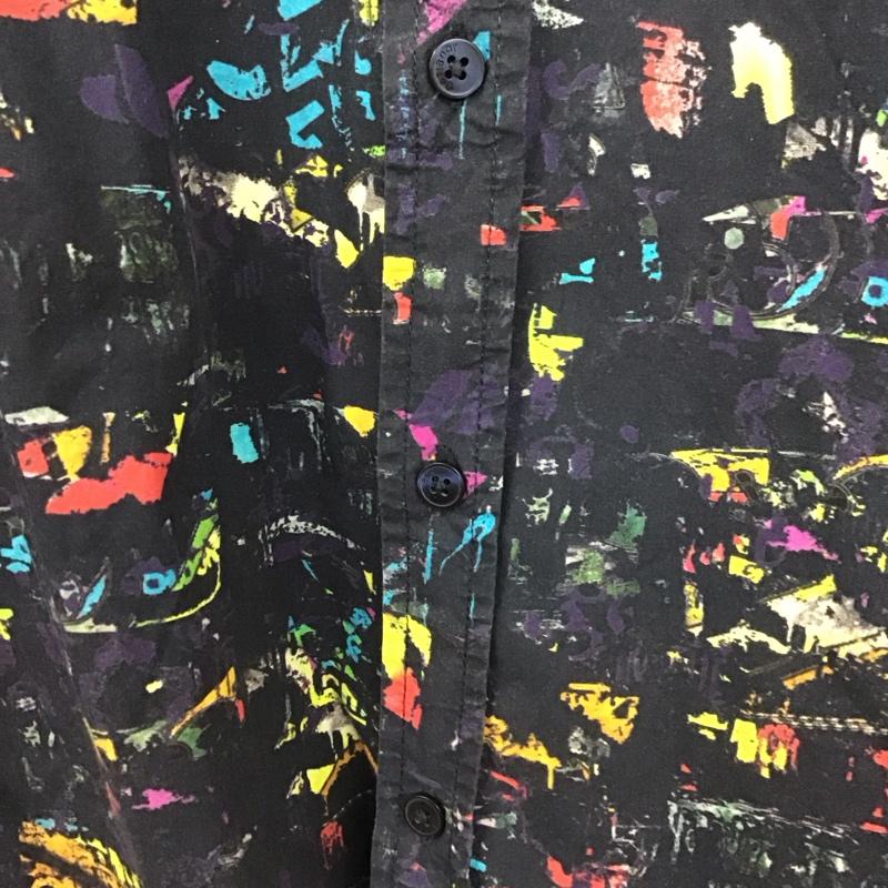 デシグアル Desigual シャツ、ブラウス 長袖 長袖シャツ チェックシャツ カラーシャツ S プリント マルチカラー / マルチカラー /  メンズ USED 古着 中古 10148788