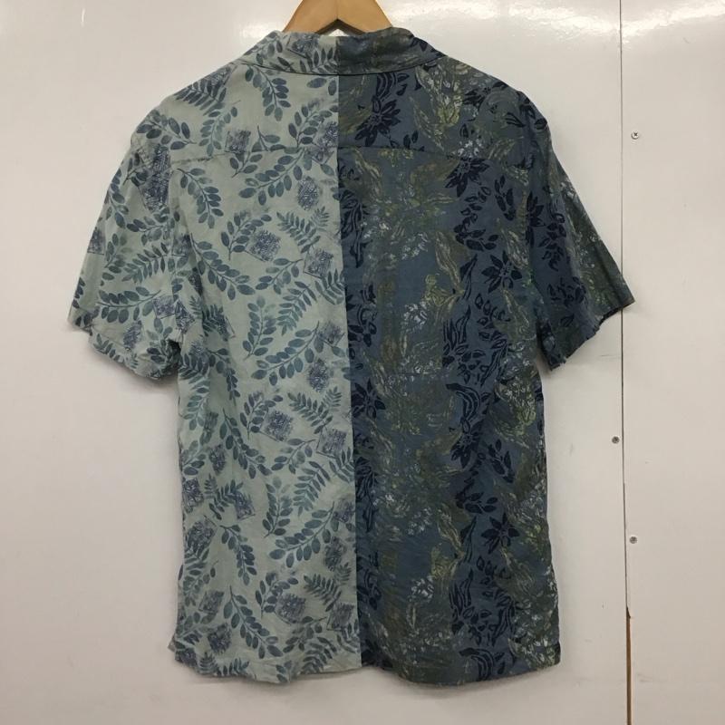 デシグアル Desigual シャツ、ブラウス 半袖 半袖シャツ プリントシャツ カラーシャツ S プリント 水色 / ライトブルー /  メンズ USED 古着 中古 10148790