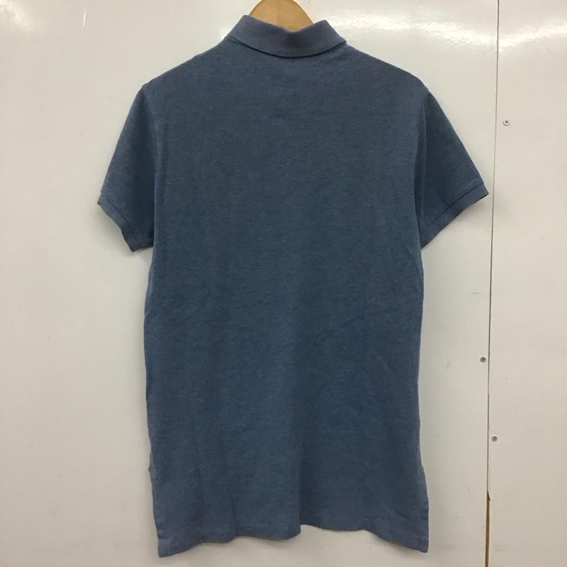 ポロラルフローレン POLO RALPH LAUREN ポロシャツ 半袖 半袖ポロシャツ カラーシャツ 半袖カットソー S ロゴ、文字 青 / ブルー /  メンズ USED 古着 中古 10148801