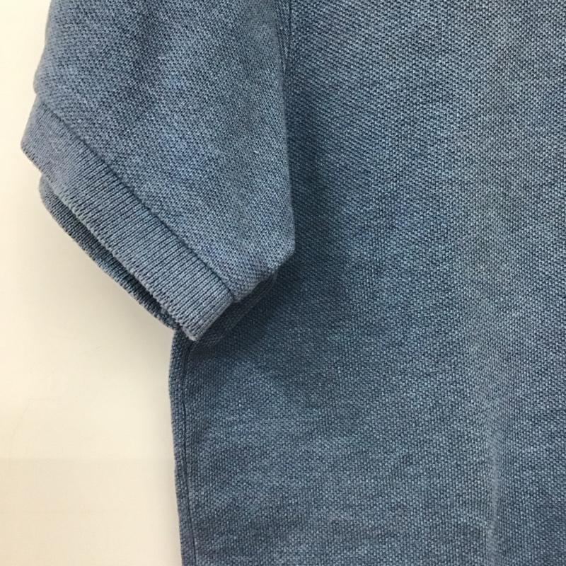 ポロラルフローレン POLO RALPH LAUREN ポロシャツ 半袖 半袖ポロシャツ カラーシャツ 半袖カットソー S ロゴ、文字 青 / ブルー /  メンズ USED 古着 中古 10148801
