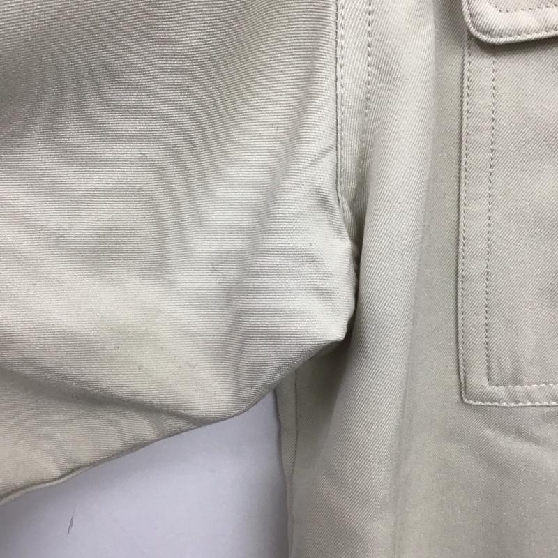 古着 USED シャツ、ブラウス 長袖 長袖シャツ 無地シャツ カラーシャツ 古着 XL 無地 ベージュ / ベージュ /  メンズ USED 古着 中古 10148804