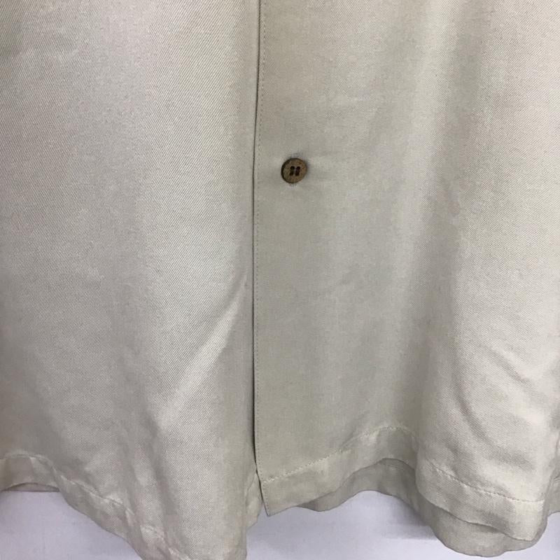 古着 USED シャツ、ブラウス 長袖 長袖シャツ 無地シャツ カラーシャツ 古着 XL 無地 ベージュ / ベージュ /  メンズ USED 古着 中古 10148804