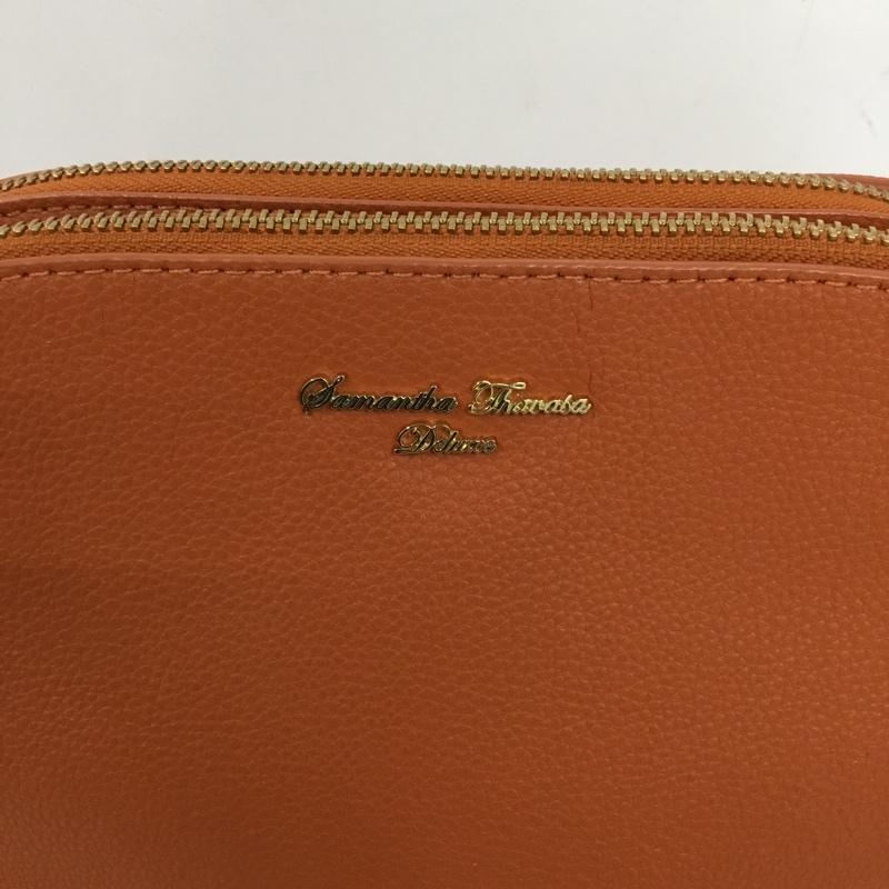 サマンサタバサ デラックス Samantha Thavasa Deluxe ショルダーバッグ ショルダーバッグ ロゴ、文字 茶 / ブラウン /  レディース USED 古着 中古 10148805