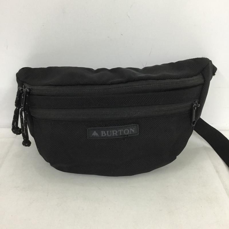 バートン BURTON ウエストバッグ ウエストバッグ ボディバッグ ロゴ、文字 黒 / ブラック /  メンズ USED 古着 中古 10148809