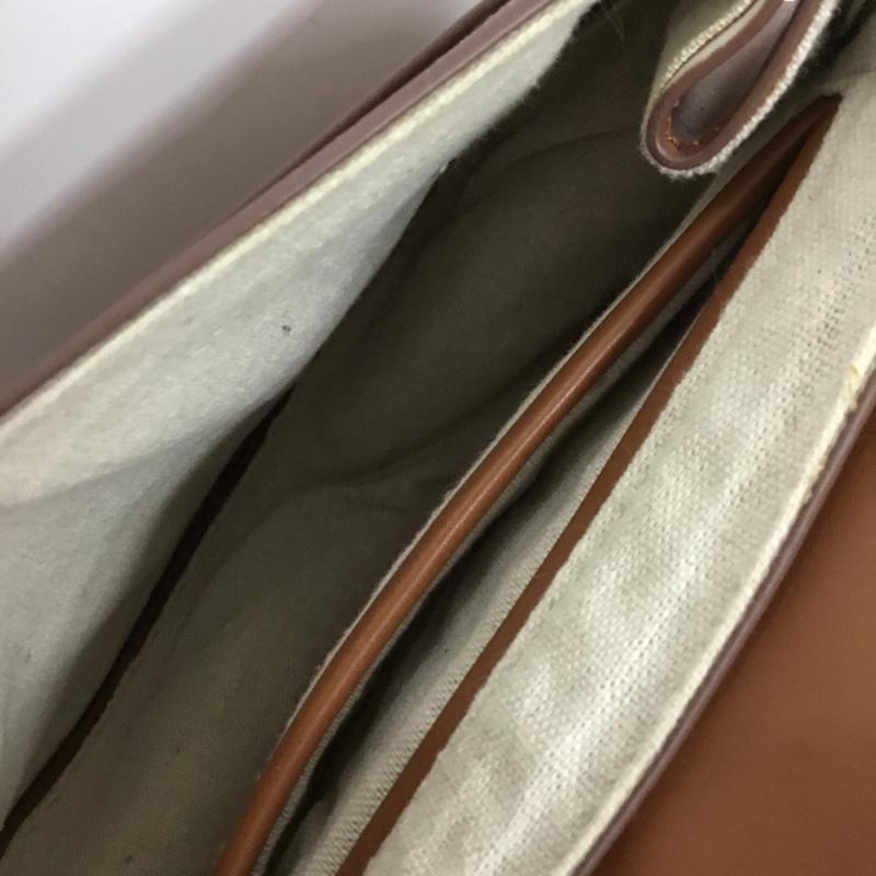 ザラウーマン ZARA WOMAN ショルダーバッグ ショルダーバッグ ハンドバッグ 2WAY 無地 茶 / ブラウン /  レディース USED 古着 中古 10148813