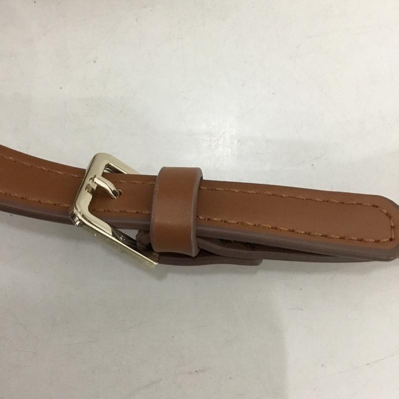 ザラウーマン ZARA WOMAN ショルダーバッグ ショルダーバッグ ハンドバッグ 2WAY 無地 茶 / ブラウン /  レディース USED 古着 中古 10148813