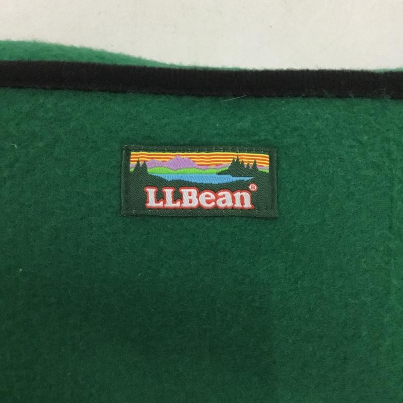 エルエルビーン L.L.Bean ファッション小物 ファッション小物 ひざ掛け 折りたたみ ブランケット ロゴ、文字 緑 / グリーン /  メンズ USED 古着 中古 10148823