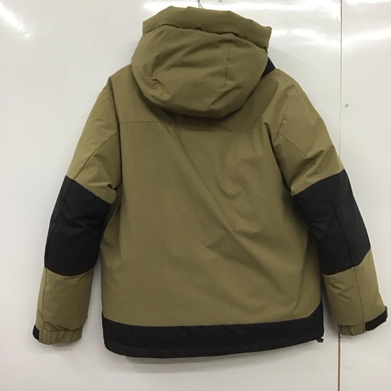 ファーストダウン FIRST DOWN ジャケット、上着 ダウンジャケット 204-3501 ダウンジャケット アウター M ロゴ、文字 黒 / ブラック / X カーキ / カーキ /  メンズ USED 古着 中古 10148831