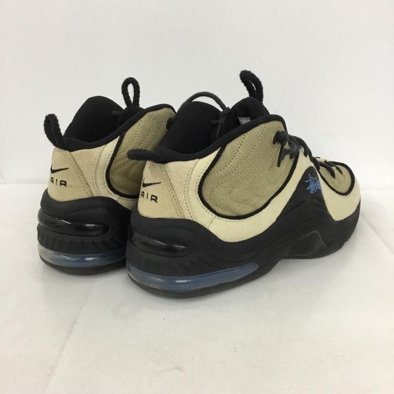 ナイキ NIKE スニーカー スニーカー DX6934-200 AIR PENNY 2 SP STUSSY 30cm 箱有 30.0cm ロゴ、文字 ベージュ / ベージュ / X 黒 / ブラック / X 青 / ブルー /  メンズ USED 古着 中古 10148843