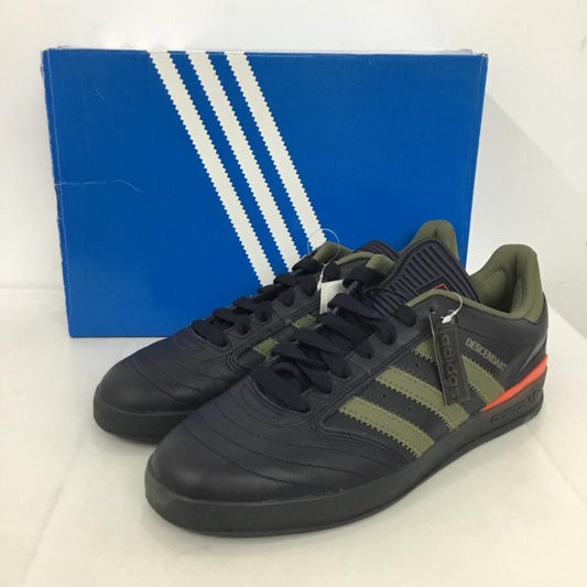 アディダス adidas スニーカー スニーカー EH1676 CRUSTAR DESCENDANT 26cm 箱有 27.5cm ロゴ、文字 紺 / ネイビー / X カーキ / カーキ / X 橙 / オレンジ /  メンズ USED 古着 中古 10148847
