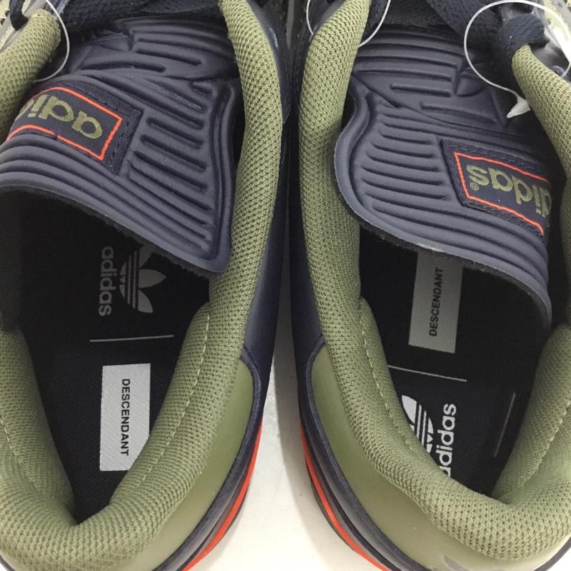 アディダス adidas スニーカー スニーカー EH1676 CRUSTAR DESCENDANT 26cm 箱有 27.5cm ロゴ、文字 紺 / ネイビー / X カーキ / カーキ / X 橙 / オレンジ /  メンズ USED 古着 中古 10148847