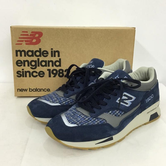 ニューバランス New Balance スニーカー スニーカー M1500HT HARRIS TWEED USA8 箱有 US：8 ロゴ、文字 紺 / ネイビー /  メンズ USED 古着 中古 10148848