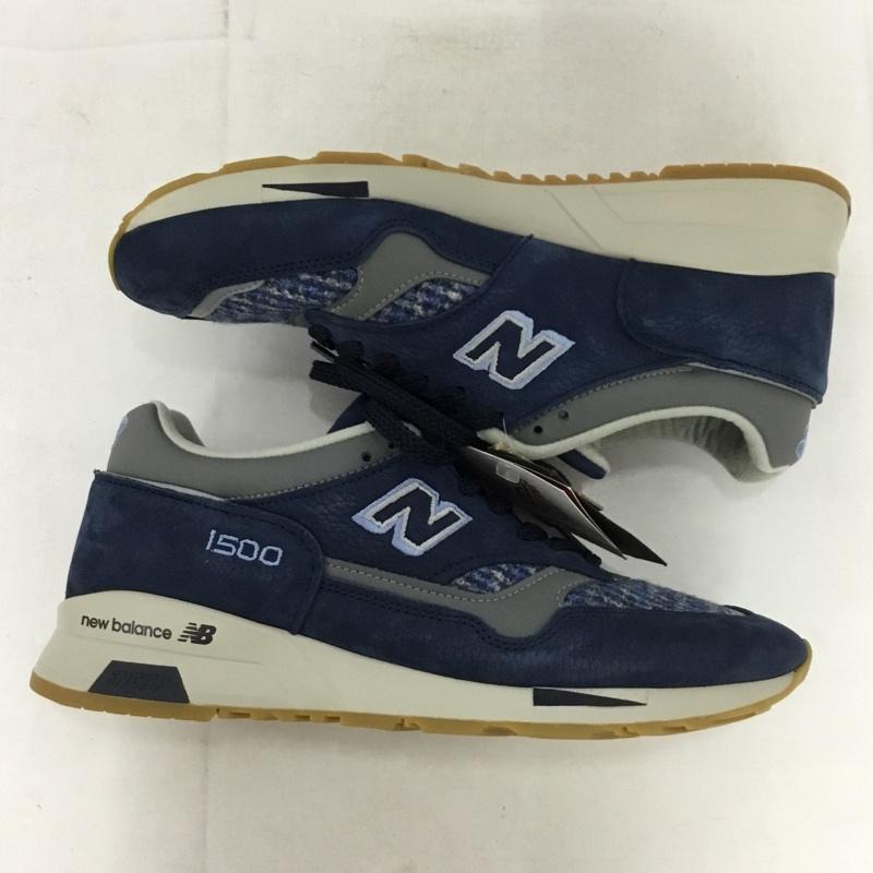 ニューバランス New Balance スニーカー スニーカー M1500HT HARRIS TWEED USA8 箱有 US：8 ロゴ、文字 紺 / ネイビー /  メンズ USED 古着 中古 10148848