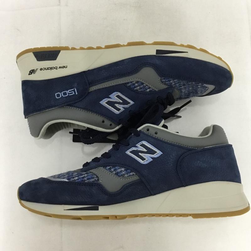 ニューバランス New Balance スニーカー スニーカー M1500HT HARRIS TWEED USA8 箱有 US：8 ロゴ、文字 紺 / ネイビー /  メンズ USED 古着 中古 10148848