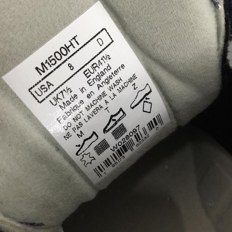 ニューバランス New Balance スニーカー スニーカー M1500HT HARRIS TWEED USA8 箱有 US：8 ロゴ、文字 紺 / ネイビー /  メンズ USED 古着 中古 10148848