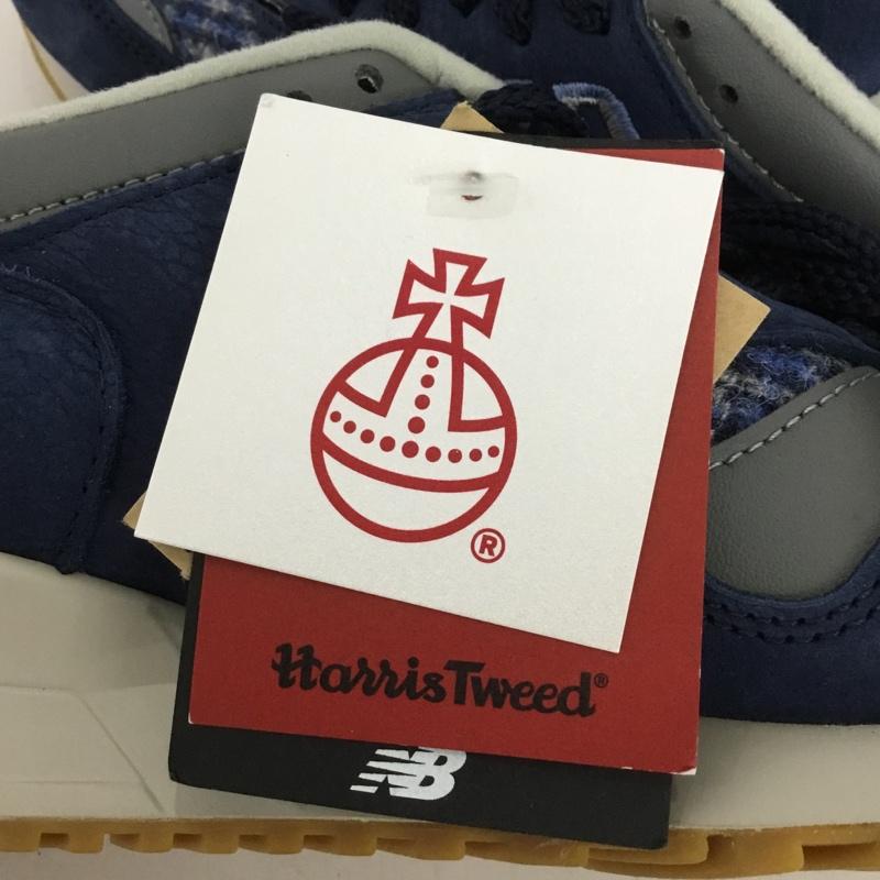 ニューバランス New Balance スニーカー スニーカー M1500HT HARRIS TWEED USA8 箱有 US：8 ロゴ、文字 紺 / ネイビー /  メンズ USED 古着 中古 10148848