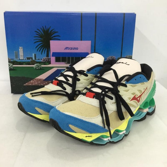 ミズノ MIZUNO スニーカー スニーカー D1GA241201 WAVE PROPHECY LS 永井博 27cm 箱有 27.0cm ロゴ、文字 マルチカラー / マルチカラー /  メンズ USED 古着 中古 10148851