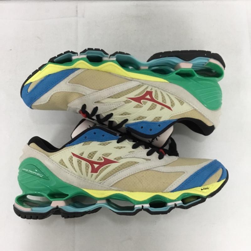 ミズノ MIZUNO スニーカー スニーカー D1GA241201 WAVE PROPHECY LS 永井博 27cm 箱有 27.0cm ロゴ、文字 マルチカラー / マルチカラー /  メンズ USED 古着 中古 10148851