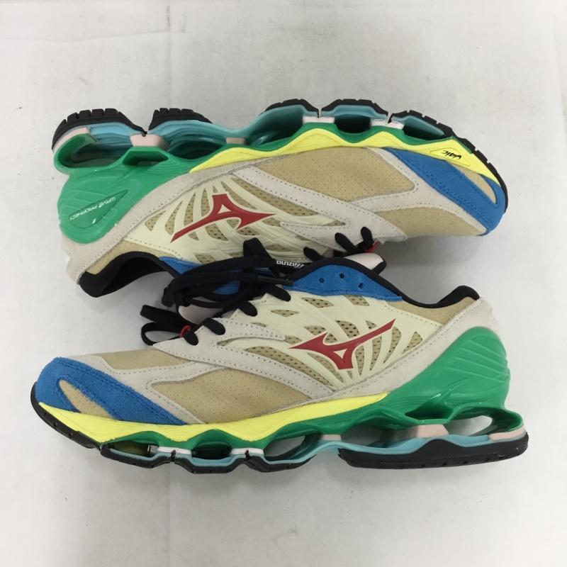 ミズノ MIZUNO スニーカー スニーカー D1GA241201 WAVE PROPHECY LS 永井博 27cm 箱有 27.0cm ロゴ、文字 マルチカラー / マルチカラー /  メンズ USED 古着 中古 10148851