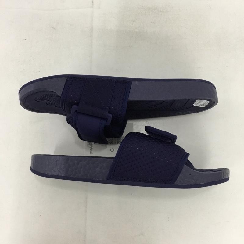 アディダス adidas サンダル サンダル FY6142 CHANCLETAS HU 25.5cm 箱有 25.5cm ロゴ、文字 紺 / ネイビー /  メンズ USED 古着 中古 10148852