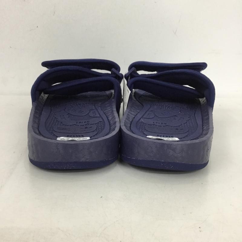 アディダス adidas サンダル サンダル FY6142 CHANCLETAS HU 25.5cm 箱有 25.5cm ロゴ、文字 紺 / ネイビー /  メンズ USED 古着 中古 10148852