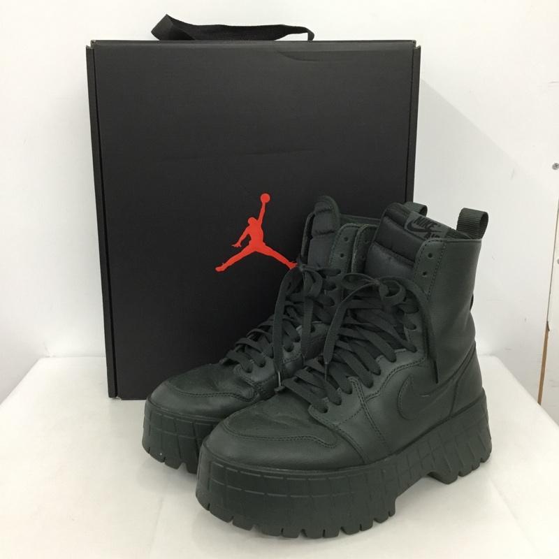 ナイキ NIKE スニーカー スニーカー FJ5737 300 WMNS AIR JORDAN 1 BROOKLYN 27cm 箱有 27.0cm ロゴ、文字 カーキ / カーキ /  メンズ USED 古着 中古 10148854
