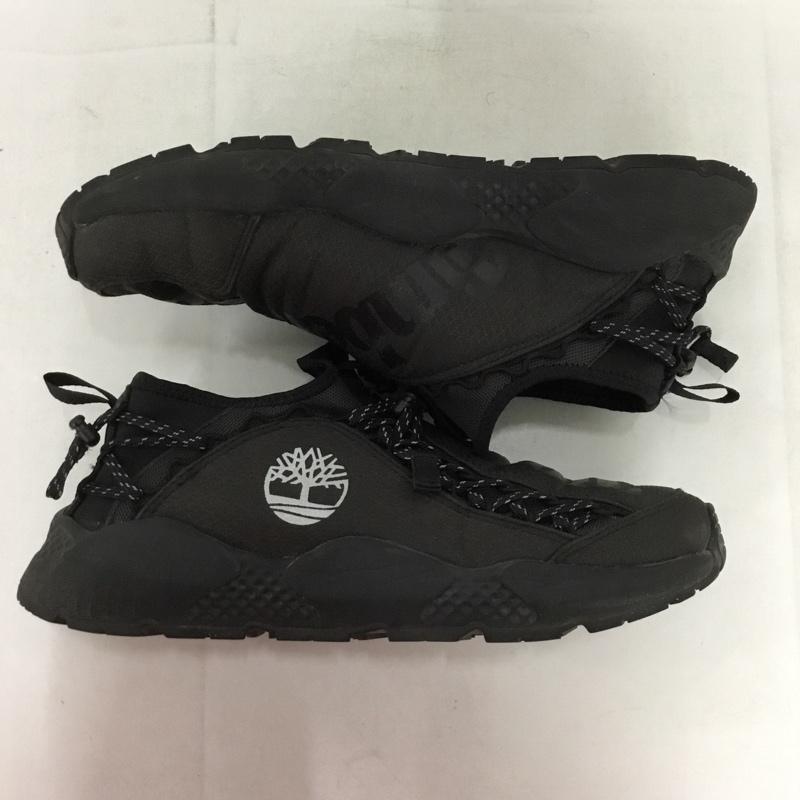 ティンバーランド Timberland スニーカー スニーカー A5XGF リップコード リップストップ 28cm 28.0cm ロゴ、文字 黒 / ブラック /  メンズ USED 古着 中古 10148860