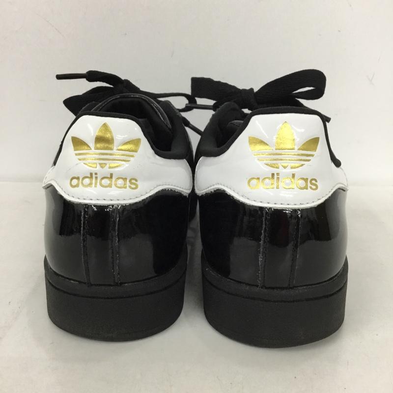 アディダス adidas スニーカー スニーカー JS4009 SUPERSTAR2 26.5cm 26.5cm ロゴ、文字 黒 / ブラック / X 白 / ホワイト /  メンズ USED 古着 中古 10148861