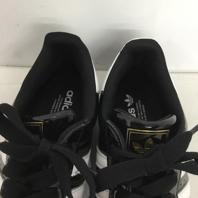 アディダス adidas スニーカー スニーカー JS4009 SUPERSTAR2 26.5cm 26.5cm ロゴ、文字 黒 / ブラック / X 白 / ホワイト /  メンズ USED 古着 中古 10148861