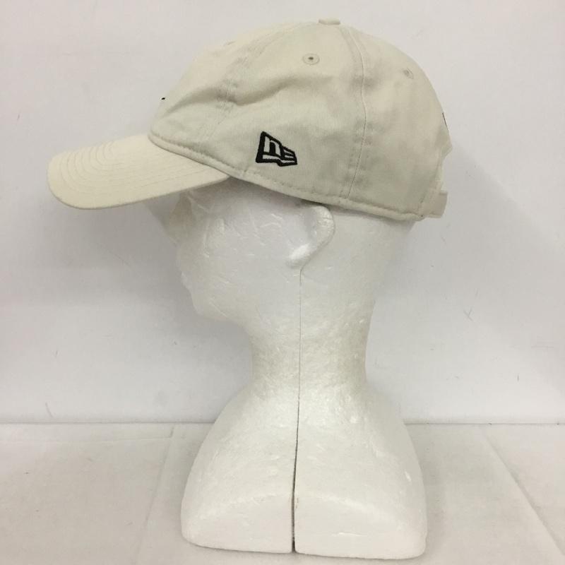ニューエラ NEW ERA 帽子 キャップ CALNAMUR ロゴ 刺繍 アイボリー / アイボリー /  レディース USED 古着 中古 10148865
