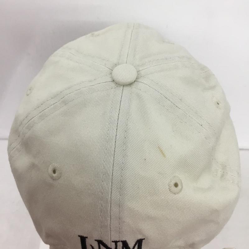 ニューエラ NEW ERA 帽子 キャップ CALNAMUR ロゴ 刺繍 アイボリー / アイボリー /  レディース USED 古着 中古 10148865