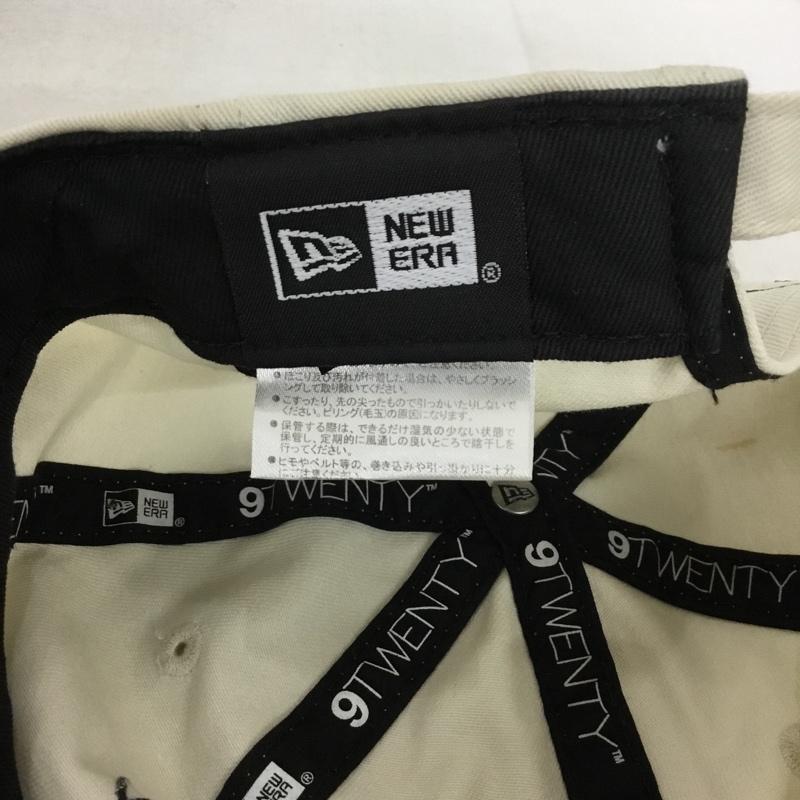 ニューエラ NEW ERA 帽子 キャップ CALNAMUR ロゴ 刺繍 アイボリー / アイボリー /  レディース USED 古着 中古 10148865