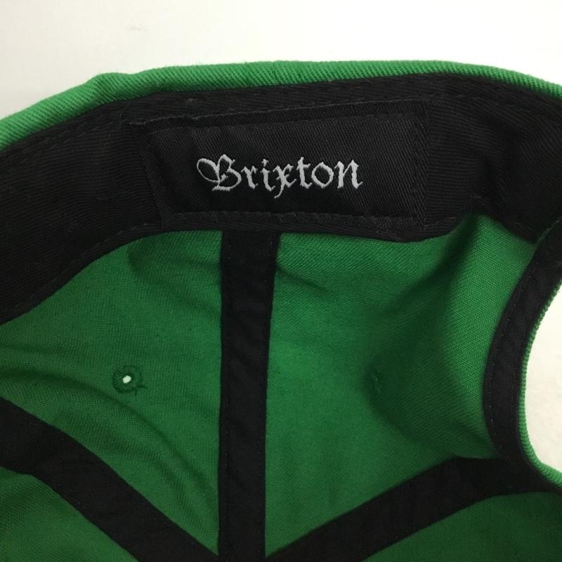 ブリクストン BRIXTON 帽子 キャップ コットン 6パネルキャップ ワンポイント 緑 / グリーン /  メンズ USED 古着 中古 10148874