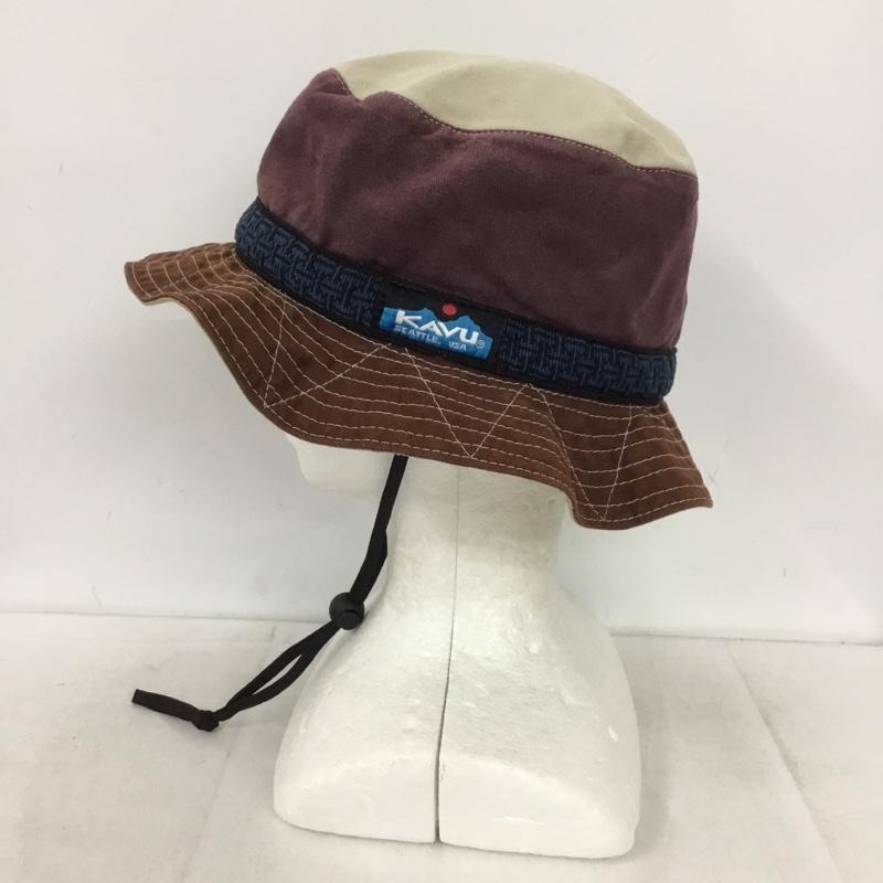 カブー KAVU 帽子 ハット ストラップバケットハット ロゴ、文字 マルチカラー / マルチカラー /  メンズ USED 古着 中古 10148878