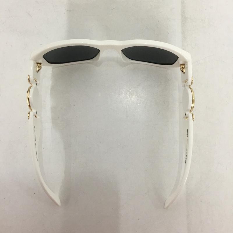 ヴェルサーチ VERSACE めがね・サングラス サングラス 4361 箱有 ワンポイント 白 / ホワイト / X 金 / ゴールド /  レディース USED 古着 中古 10148881