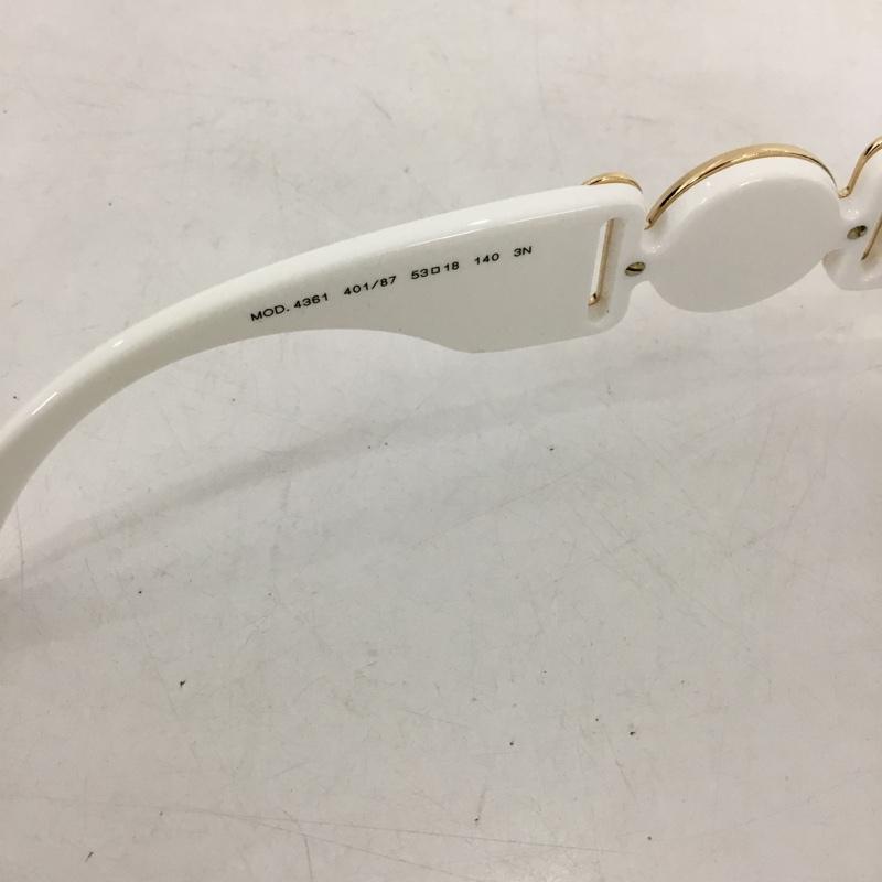 ヴェルサーチ VERSACE めがね・サングラス サングラス 4361 箱有 ワンポイント 白 / ホワイト / X 金 / ゴールド /  レディース USED 古着 中古 10148881