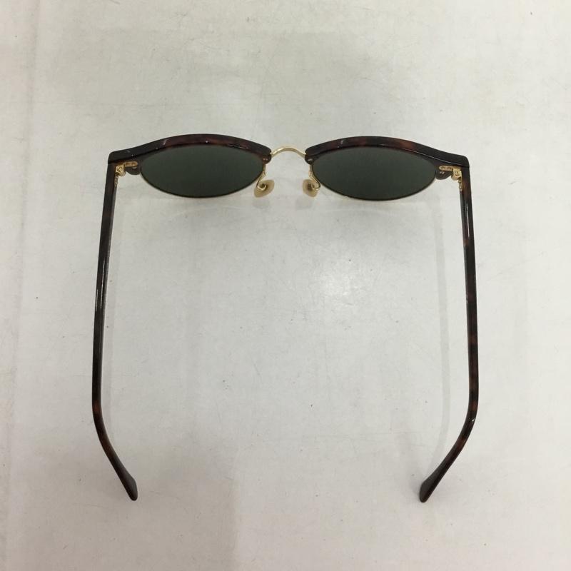 レイバン Ray-Ban めがね・サングラス サングラス RB4246 990 CLUBROUND CLASSIC ロゴ、文字 茶 / ブラウン /  メンズ USED 古着 中古 10148883