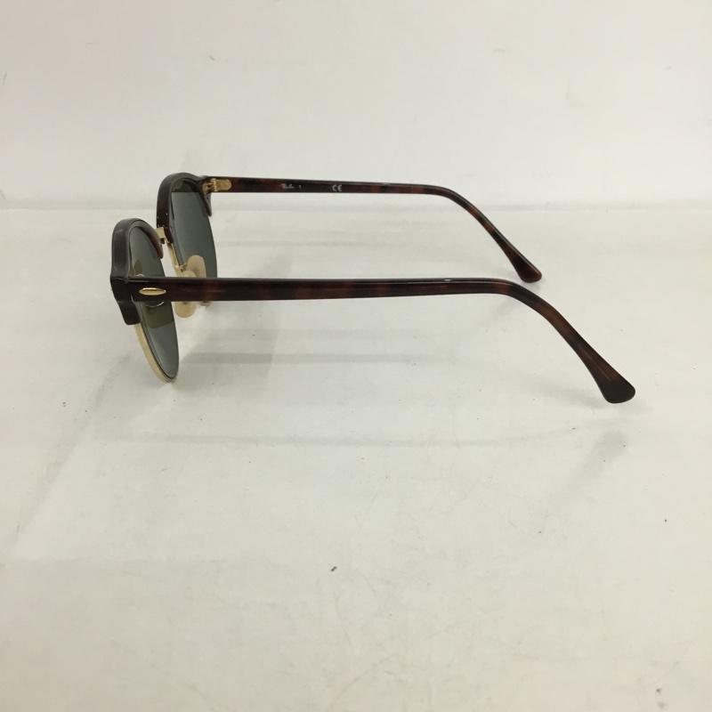 レイバン Ray-Ban めがね・サングラス サングラス RB4246 990 CLUBROUND CLASSIC ロゴ、文字 茶 / ブラウン /  メンズ USED 古着 中古 10148883